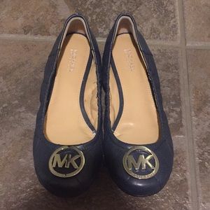 Michael Kors Navy Blue Flats